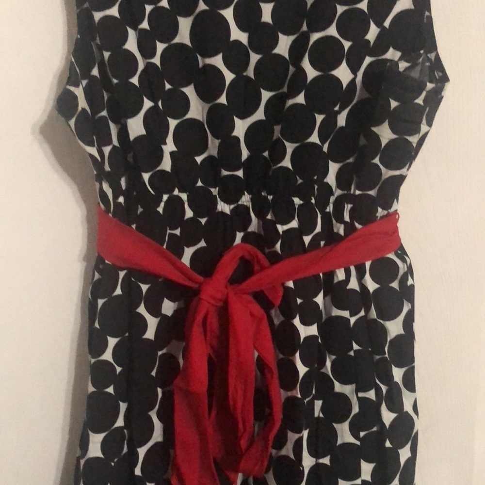 Motherhood maternity ladies dotted dress. - Picture 12 of 14